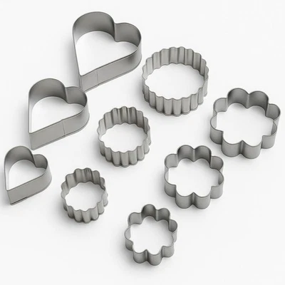 Kaiser Terrassen Ausstecher 9tlg. Plätzchen Backen Advent Weihnachten Fest 611 - Bild 1 von 4