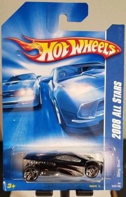 Hot Wheels 2008 All Stars #73 Black Sling Shot Foto 1 de 2