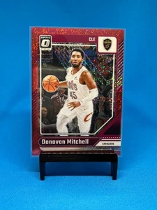 2024-25 Panini Donruss Optic Donovan Mitchell Red Glitter/75 Cavaliers - Imagen 1 de 2