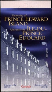 Canada Stamp Booklet of 8, University of Prince Edward Island, #2034a, BK291 MNH - Picture 1 of 2