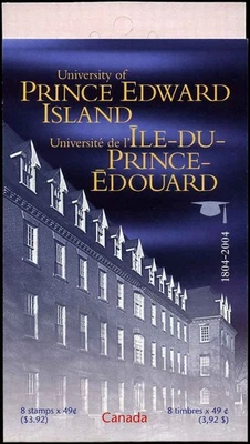 Canada Stamp Booklet of 8, University of Prince Edward Island, #2034a, BK291 MNH - Image 1 of 2