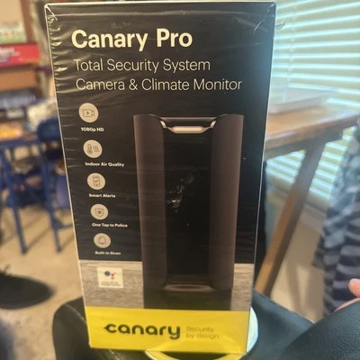 Canary Total Security System Home Security Device CAN100USBK - Black New - Image 1 of 2