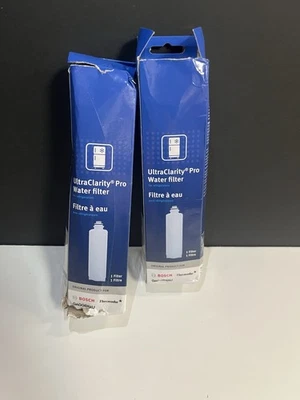 Bosch Siemens Gaggenau Neff Ultra Clarity Pro Water Filter Wasserfilter 2 Pack - Image 1 of 3