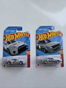 Hotwheels Liberty Walk Labubu Inspired Skyline 2 Car Lot Wheel Swap/drilled - Picture 1 of 19