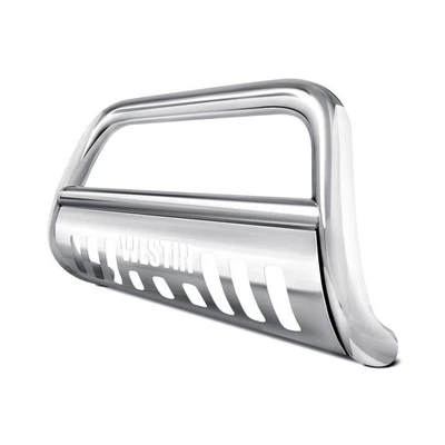For Chevy Silverado 2500 HD Classic 07 Bull Bar 3" E-Series Polished Bull Bar w - Image 1 of 4