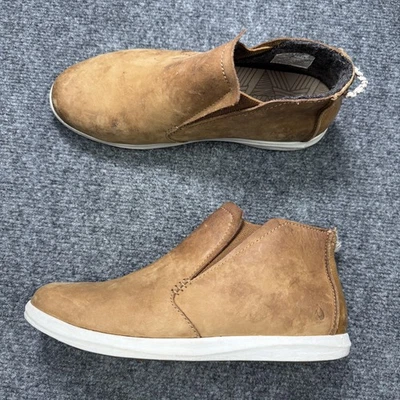 Botas Olukai Hawai'iloa Manu Hope para mujer talla 8 cuero marrón sin cordones informales Foto 1 de 4