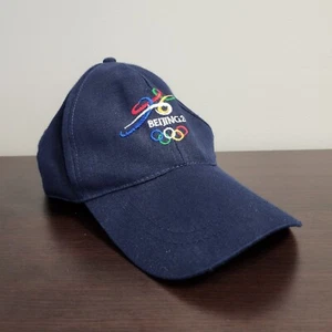 Beijing Olympics Hat Blue Sports Athletes Adjustable Strap Back - Picture 1 of 8