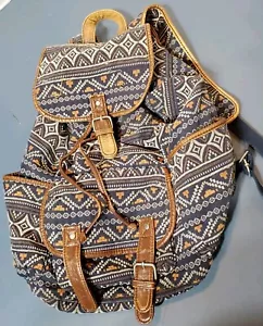 Cape Juby Southwest aztekischer Lederriemen Rucksack ... Lesen - Bild 1 von 8