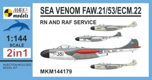 1/144 Cold War Fighter : DH Sea Venom FAW.21/53/ECM22  [RN & RAN] #144179: MARK1 - Bild 1 von 9