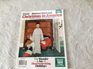 CHRISTMAS IN AMERICA COLLECTOR'S EDITION MAGAZINE 2017 VINTAGE NORMAN ROCKWELL - Picture 1 of 11