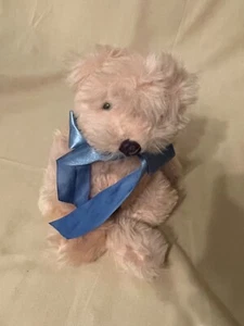 Vintage Annette Funicello 12" Teddybär cremefarbenes Fell mit Hängeetikett mit gegelenkten Armen - Bild 1 von 10