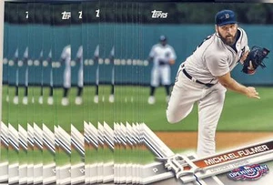 (60) 2017 Topps Opening Day MICHAEL FULMER Base Card LOT Tigers #93 - Picture 1 of 1