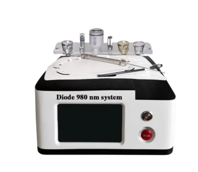 60w 6 in1 980nm Diode Laser Vascular Removal Machine Remove Spider Veins - Image 1 of 4
