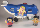 Fisher-Price Little People Travel Together Airplane Songs Sounds Lights 3 People