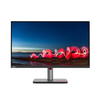 Lenovo ThinkVision T27i-30 27″ FHD IPS Monitor USB Hub Tilt-Swivel-Pivot 3Y-New - Image 1 of 4