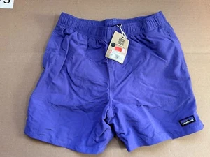 Patagonia Kid's Baggies Shorts 5" Lined Perennial Purple Size 14 XL NWT - Picture 1 of 12