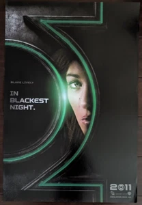 2011 SDCC EXCLUSIVE GREEN LANTERN MOVIE BLAKE LIVELY CAROL FERRIS PROMO POSTER - Picture 1 of 1