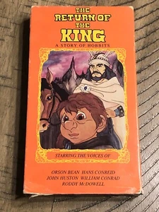 The Return of the King: A Story of Hobbits - Lord Of The Rings Animated VHS - Picture 1 of 4
