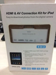 HDMI & AV Connection Kit (6 in 1) (30-pin dock connector) - Picture 1 of 2