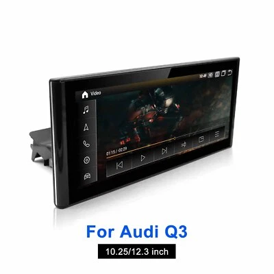 10.25" Android Screen For AUDI Q3 Apple CarPlay Autoradio Navigation Upgrade - Image 1 of 4