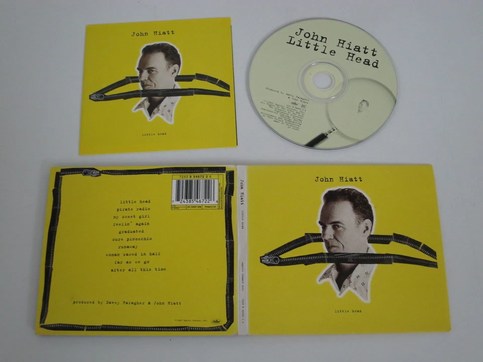 JOHN HIATT/LITTLE HEAD(CAPITOL 7243 8 54672 2 6) CD ALBUM DIGIPAK - Bild 1 von 1