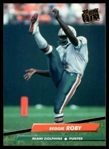 1992 Ultra Reggie Roby Miami Dolphins #227 - Picture 1 of 2