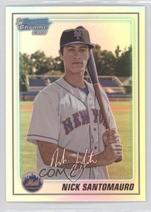 2010 Bowman Chrome Prospects Refractor /777 Nick Santomauro #BCP9