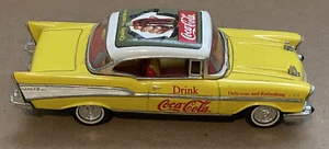 Chevrolet Belair 1999 Matchbox - 1957 - amarillo - Coca Cola - muy bonito - Imagen 1 de 7