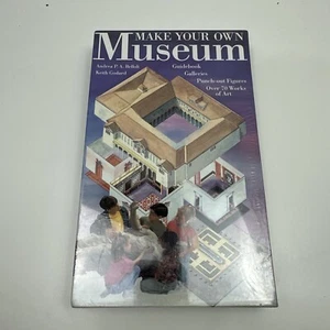 Make Your Own Museum: GuidebookGalleries/PunchOut Figures Andrea P A Belloli NEW - Picture 1 of 7