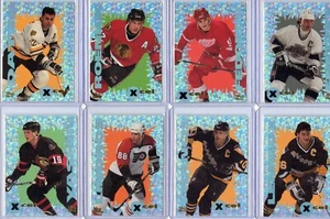 1995-96 Skybox Emotion Xcel Complete Insert Set #1-10 Near Mint Gretzky Lemieux - Picture 1 of 4