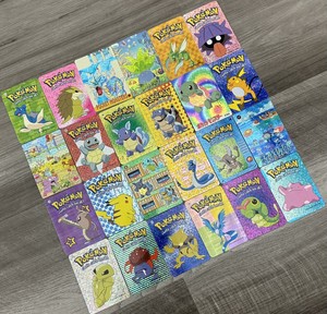 Pokemon Vintage Pocket Monsters Vending HOLO Prism Sticker (24 Cards) Blastoise