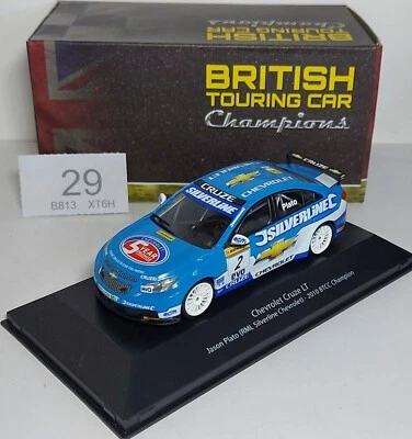 Chevrolet Cruze LT, Jason Plato, BTC champion 2010, with Stand & Box - Image 1 of 4