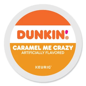 Dunkin Donuts Caramel Me Crazy Coffee K-Cups, 22/caja - Imagen 1 de 1