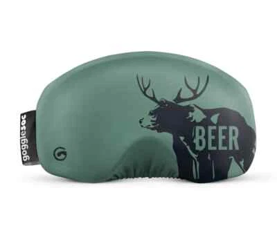 NWT Gogglesoc Goggle Cover Dark Soc $15 OS beer green rPET