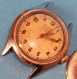 S. Kocher & Co Military Watch Rare Vintage Watch 29mm - WW Watch 9222 - Parts - Picture 1 of 7