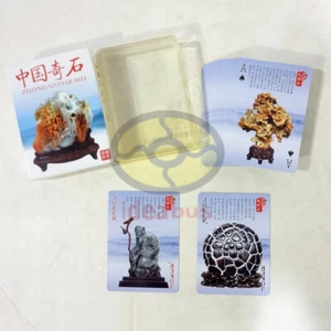Collectible Playing card/Poker Deck 54 cards of Chinese Rare Strange Stones - Picture 1 of 6