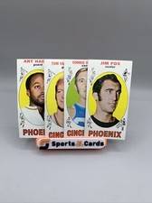 1969-70 TOPPS Tallboy Card Lot Tom Van Arsdale Dierking Jim Fox Art Harris