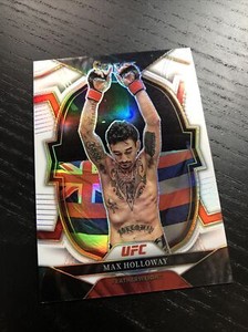 2023 Select UFC Max Holloway White Concourse Prizm /125