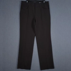 Alberto Pants Mens EU 50 (34x32) Brown Ceramica Comfort Fit Stretch Chinos - Picture 1 of 15