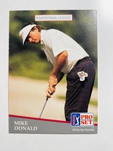 Tarjeta de golf PGA 1991 Pro Set #275 Mike Donald casi nueva-como nueva - Imagen 1 de 1
