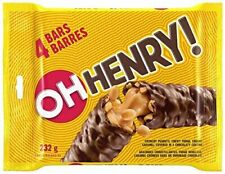 4x Hershey Oh Henry Full Size Chocolate Bars - From Canada - FRESH & DELICIOUS!