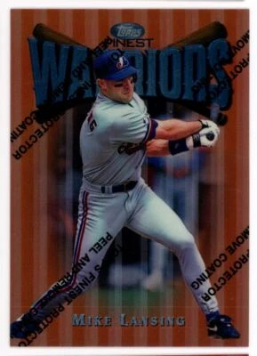 1997 Topps Finest Mike Lansing Montreal Expos #69 - Image 1 of 2