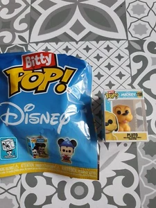 Disney Bitty Pop! mini figure - Miniature Funko Pops! - Pluto - Picture 1 of 4