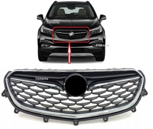 GITTER VORNE HAUPT OBEN MITTE FÜR BUICK ENCORE 2016-2019 + CHROMLEISTEN - Bild 1 von 6