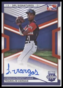 2023 Panini Elite Extra Edition #DPS-FV Franklin Vargas DPL Signatures - Picture 1 of 2