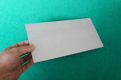 Hoja de titanio 6al-4v de 2 mm de espesor 0,08" x 5" x 10" grado 5 placa Ti Gr.5 metal Foto 1 de 4