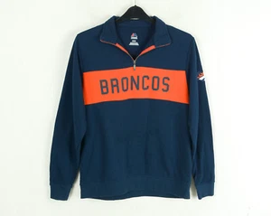 Sudadera Pullover NFL Majestic De Los Denver Broncos Para Hombre - Picture 1 of 5