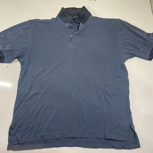 Polo Hombre Boss Azul Talla Mediana Informal - Imagen 1 de 10