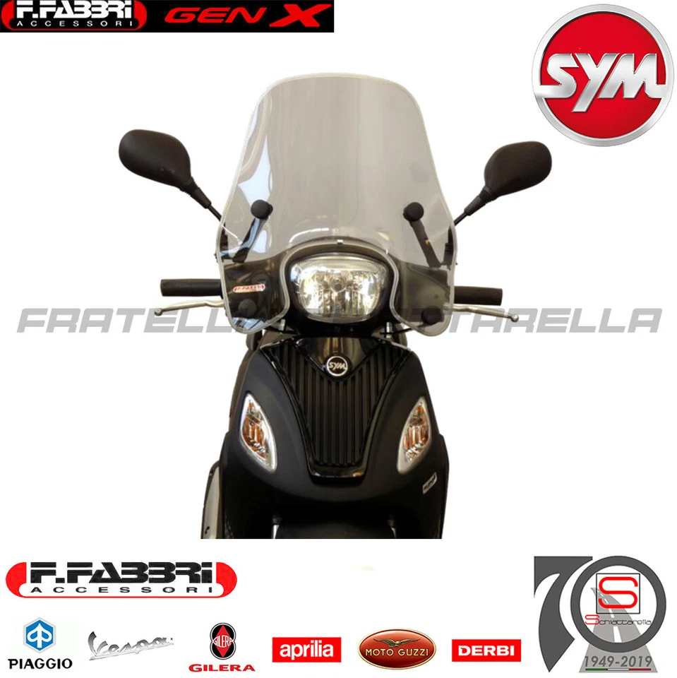 Cupolino Parabrezza Basso Lastra Fumè Summer Peugeot Tweet 125 Evo V4 2017-20... - Immagine 1 di 1