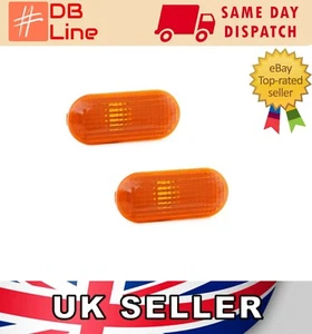 FORD FOCUS FIESTA FUSION C-MAX SIDE INDICATOR REPEATERS AMBER - L&R 4360568 - Picture 1 of 3
